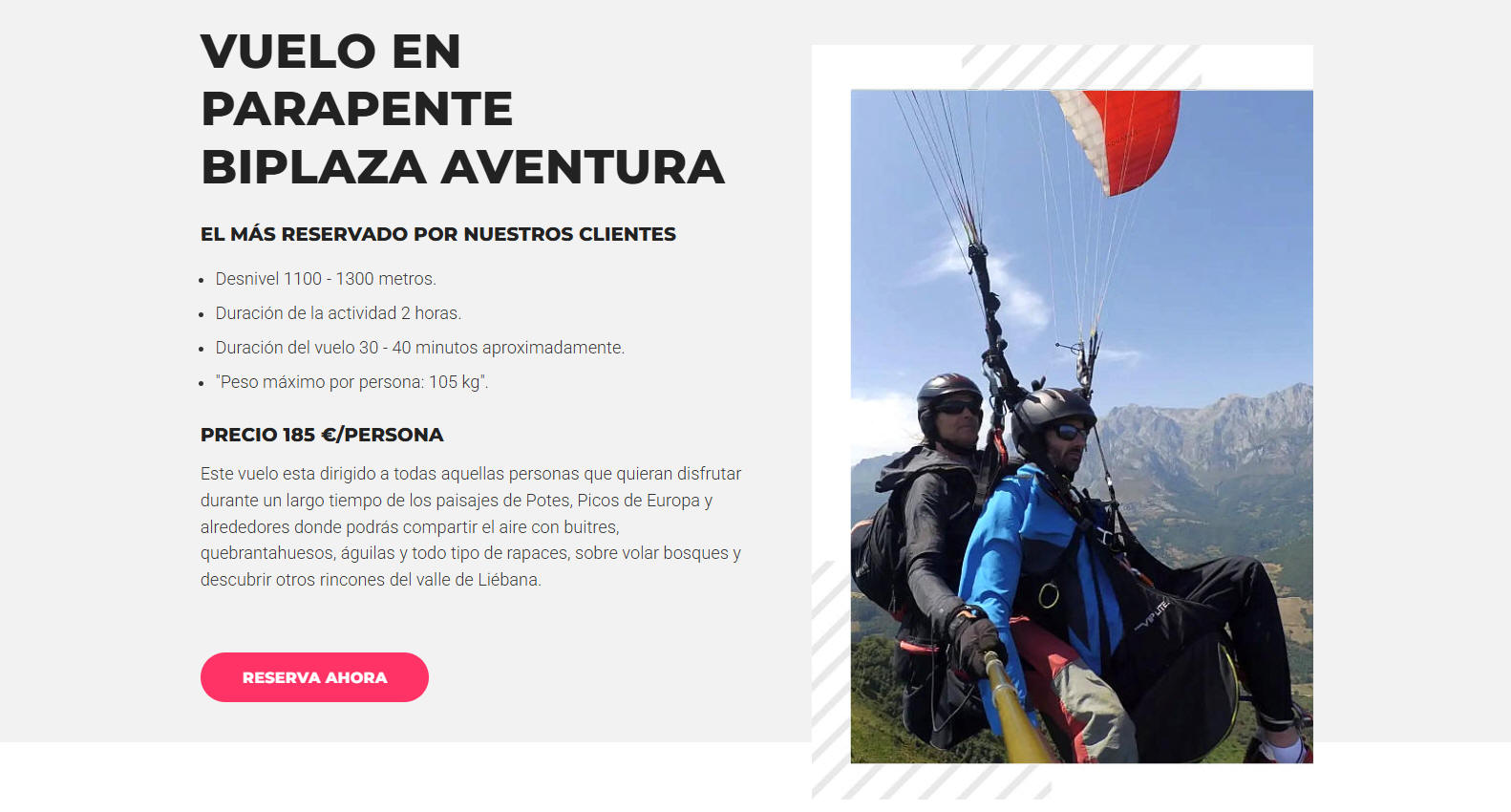 PARAPENTE BIPLAZA AVENTURA